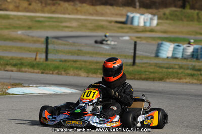 27/02/2011 : 1ère manche du Trophée Vincent Sanchez à Lavelanet (Photos Antoine Camblor) 2011 — karting
