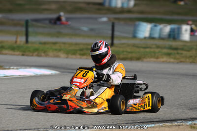 27/02/2011 : 1ère manche du Trophée Vincent Sanchez à Lavelanet (Photos Antoine Camblor) 2011 — karting
