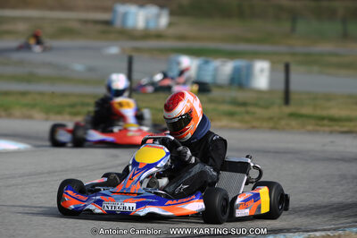 27/02/2011 : 1ère manche du Trophée Vincent Sanchez à Lavelanet (Photos Antoine Camblor) 2011 — karting