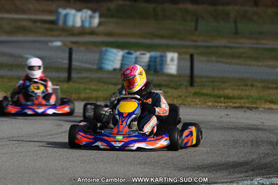 27/02/2011 : 1ère manche du Trophée Vincent Sanchez à Lavelanet (Photos Antoine Camblor) 2011 — karting