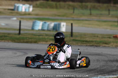 27/02/2011 : 1ère manche du Trophée Vincent Sanchez à Lavelanet (Photos Antoine Camblor) 2011 — karting