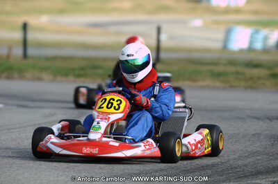 27/02/2011 : 1ère manche du Trophée Vincent Sanchez à Lavelanet (Photos Antoine Camblor) 2011 — karting