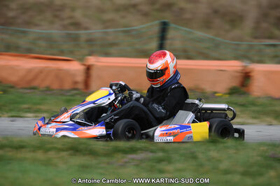 27/02/2011 : 1ère manche du Trophée Vincent Sanchez à Lavelanet (Photos Antoine Camblor) 2011 — karting