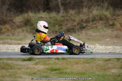 27/02/2011 : 1ère manche du Trophée Vincent Sanchez à Lavelanet (Photos Antoine Camblor) 2011 — karting