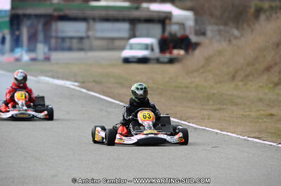 27/02/2011 : 1ère manche du Trophée Vincent Sanchez à Lavelanet (Photos Antoine Camblor) 2011 — karting