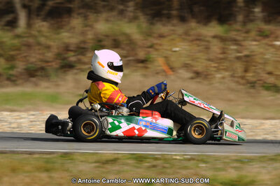 27/02/2011 : 1ère manche du Trophée Vincent Sanchez à Lavelanet (Photos Antoine Camblor) 2011 — karting