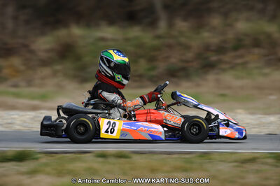 27/02/2011 : 1ère manche du Trophée Vincent Sanchez à Lavelanet (Photos Antoine Camblor) 2011 — karting