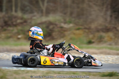 27/02/2011 : 1ère manche du Trophée Vincent Sanchez à Lavelanet (Photos Antoine Camblor) 2011 — karting