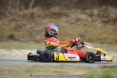 27/02/2011 : 1ère manche du Trophée Vincent Sanchez à Lavelanet (Photos Antoine Camblor) 2011 — karting
