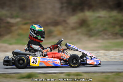 27/02/2011 : 1ère manche du Trophée Vincent Sanchez à Lavelanet (Photos Antoine Camblor) 2011 — karting