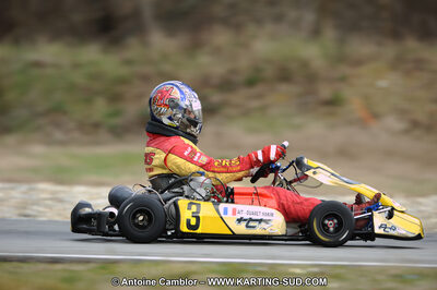 27/02/2011 : 1ère manche du Trophée Vincent Sanchez à Lavelanet (Photos Antoine Camblor) 2011 — karting