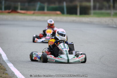 27/02/2011 : 1ère manche du Trophée Vincent Sanchez à Lavelanet (Photos Antoine Camblor) 2011 — karting