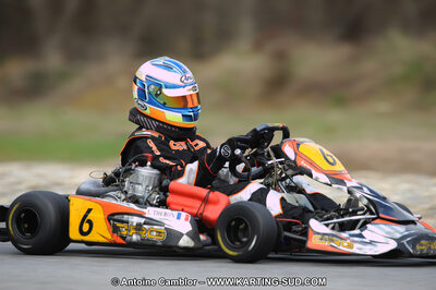 27/02/2011 : 1ère manche du Trophée Vincent Sanchez à Lavelanet (Photos Antoine Camblor) 2011 — karting