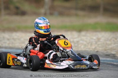 27/02/2011 : 1ère manche du Trophée Vincent Sanchez à Lavelanet (Photos Antoine Camblor) 2011 — karting