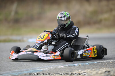 27/02/2011 : 1ère manche du Trophée Vincent Sanchez à Lavelanet (Photos Antoine Camblor) 2011 — karting