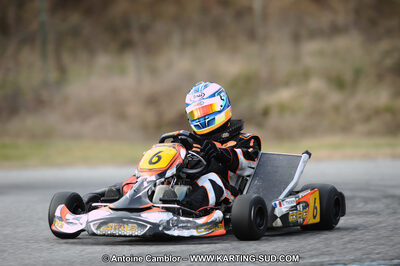 27/02/2011 : 1ère manche du Trophée Vincent Sanchez à Lavelanet (Photos Antoine Camblor) 2011 — karting