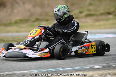 27/02/2011 : 1ère manche du Trophée Vincent Sanchez à Lavelanet (Photos Antoine Camblor) 2011 — karting