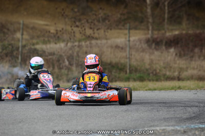 27/02/2011 : 1ère manche du Trophée Vincent Sanchez à Lavelanet (Photos Antoine Camblor) 2011 — karting