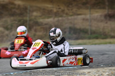 27/02/2011 : 1ère manche du Trophée Vincent Sanchez à Lavelanet (Photos Antoine Camblor) 2011 — karting