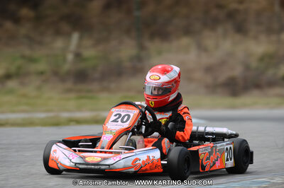 27/02/2011 : 1ère manche du Trophée Vincent Sanchez à Lavelanet (Photos Antoine Camblor) 2011 — karting