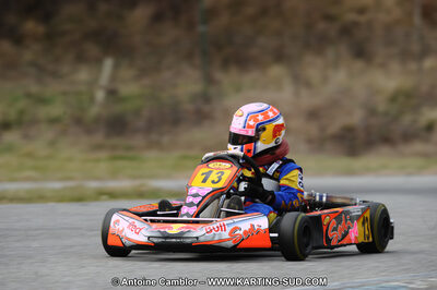 27/02/2011 : 1ère manche du Trophée Vincent Sanchez à Lavelanet (Photos Antoine Camblor) 2011 — karting