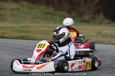 27/02/2011 : 1ère manche du Trophée Vincent Sanchez à Lavelanet (Photos Antoine Camblor) 2011 — karting