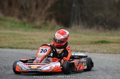 27/02/2011 : 1ère manche du Trophée Vincent Sanchez à Lavelanet (Photos Antoine Camblor) 2011 — karting