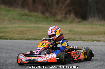 27/02/2011 : 1ère manche du Trophée Vincent Sanchez à Lavelanet (Photos Antoine Camblor) 2011 — karting