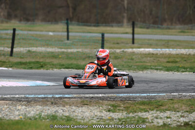 27/02/2011 : 1ère manche du Trophée Vincent Sanchez à Lavelanet (Photos Antoine Camblor) 2011 — karting
