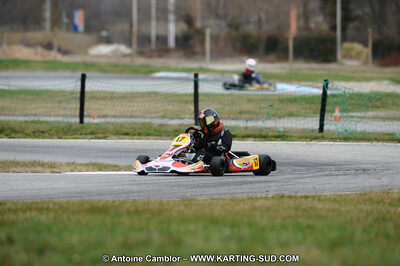 27/02/2011 : 1ère manche du Trophée Vincent Sanchez à Lavelanet (Photos Antoine Camblor) 2011 — karting