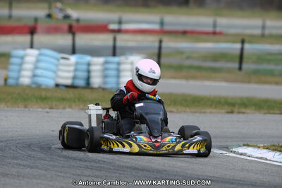 27/02/2011 : 1ère manche du Trophée Vincent Sanchez à Lavelanet (Photos Antoine Camblor) 2011 — karting