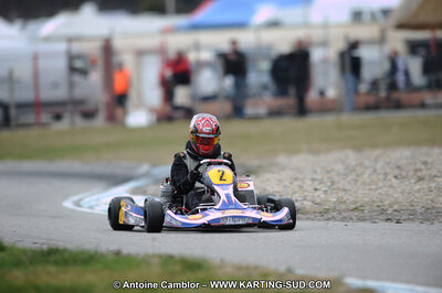 27/02/2011 : 1ère manche du Trophée Vincent Sanchez à Lavelanet (Photos Antoine Camblor) 2011 — karting