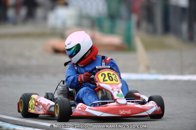 27/02/2011 : 1ère manche du Trophée Vincent Sanchez à Lavelanet (Photos Antoine Camblor) 2011 — karting