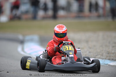 27/02/2011 : 1ère manche du Trophée Vincent Sanchez à Lavelanet (Photos Antoine Camblor) 2011 — karting