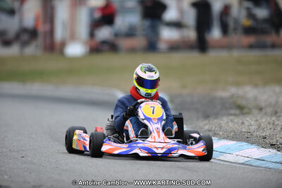 27/02/2011 : 1ère manche du Trophée Vincent Sanchez à Lavelanet (Photos Antoine Camblor) 2011 — karting