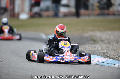 27/02/2011 : 1ère manche du Trophée Vincent Sanchez à Lavelanet (Photos Antoine Camblor) 2011 — karting
