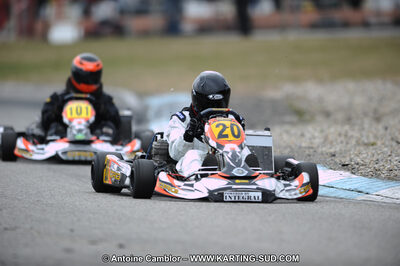 27/02/2011 : 1ère manche du Trophée Vincent Sanchez à Lavelanet (Photos Antoine Camblor) 2011 — karting