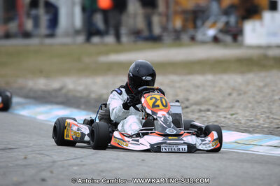 27/02/2011 : 1ère manche du Trophée Vincent Sanchez à Lavelanet (Photos Antoine Camblor) 2011 — karting