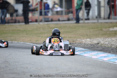 27/02/2011 : 1ère manche du Trophée Vincent Sanchez à Lavelanet (Photos Antoine Camblor) 2011 — karting
