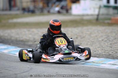 27/02/2011 : 1ère manche du Trophée Vincent Sanchez à Lavelanet (Photos Antoine Camblor) 2011 — karting