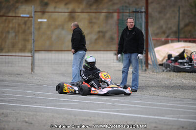 27/02/2011 : 1ère manche du Trophée Vincent Sanchez à Lavelanet (Photos Antoine Camblor) 2011 — karting