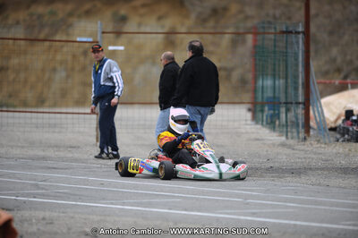 27/02/2011 : 1ère manche du Trophée Vincent Sanchez à Lavelanet (Photos Antoine Camblor) 2011 — karting