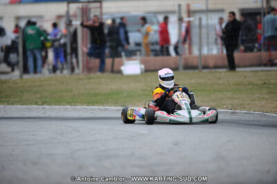 27/02/2011 : 1ère manche du Trophée Vincent Sanchez à Lavelanet (Photos Antoine Camblor) 2011 — karting