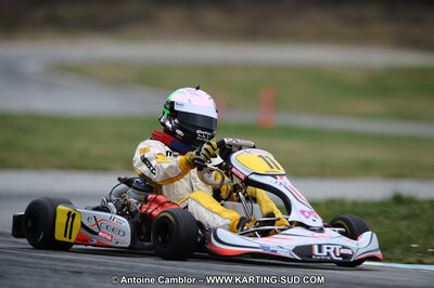 27/02/2011 : 1ère manche du Trophée Vincent Sanchez à Lavelanet (Photos Antoine Camblor) 2011 — karting