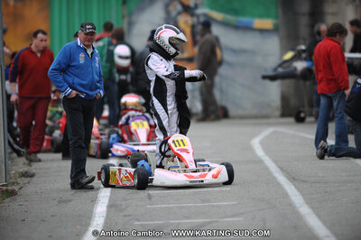 27/02/2011 : 1ère manche du Trophée Vincent Sanchez à Lavelanet (Photos Antoine Camblor) 2011 — karting