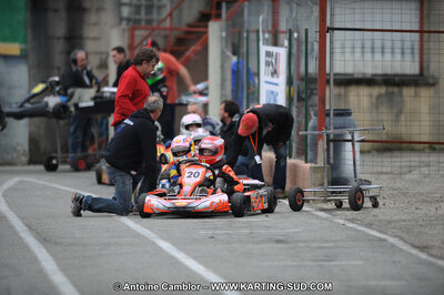 27/02/2011 : 1ère manche du Trophée Vincent Sanchez à Lavelanet (Photos Antoine Camblor) 2011 — karting