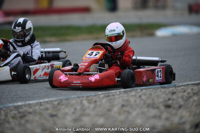 27/02/2011 : 1ère manche du Trophée Vincent Sanchez à Lavelanet (Photos Antoine Camblor) 2011 — karting