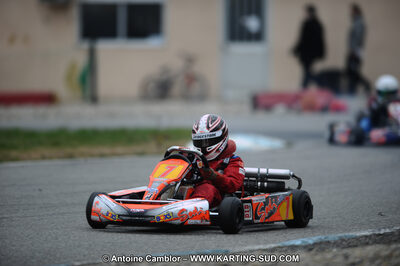 27/02/2011 : 1ère manche du Trophée Vincent Sanchez à Lavelanet (Photos Antoine Camblor) 2011 — karting