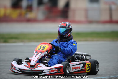 27/02/2011 : 1ère manche du Trophée Vincent Sanchez à Lavelanet (Photos Antoine Camblor) 2011 — karting