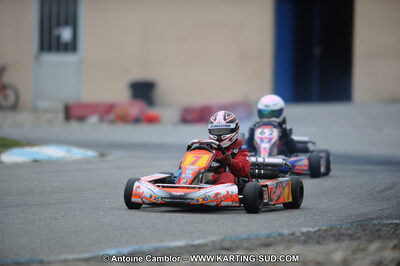 27/02/2011 : 1ère manche du Trophée Vincent Sanchez à Lavelanet (Photos Antoine Camblor) 2011 — karting